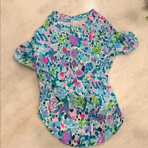 Lilly Pulitzer Dive Bar Dog Short size S/M
